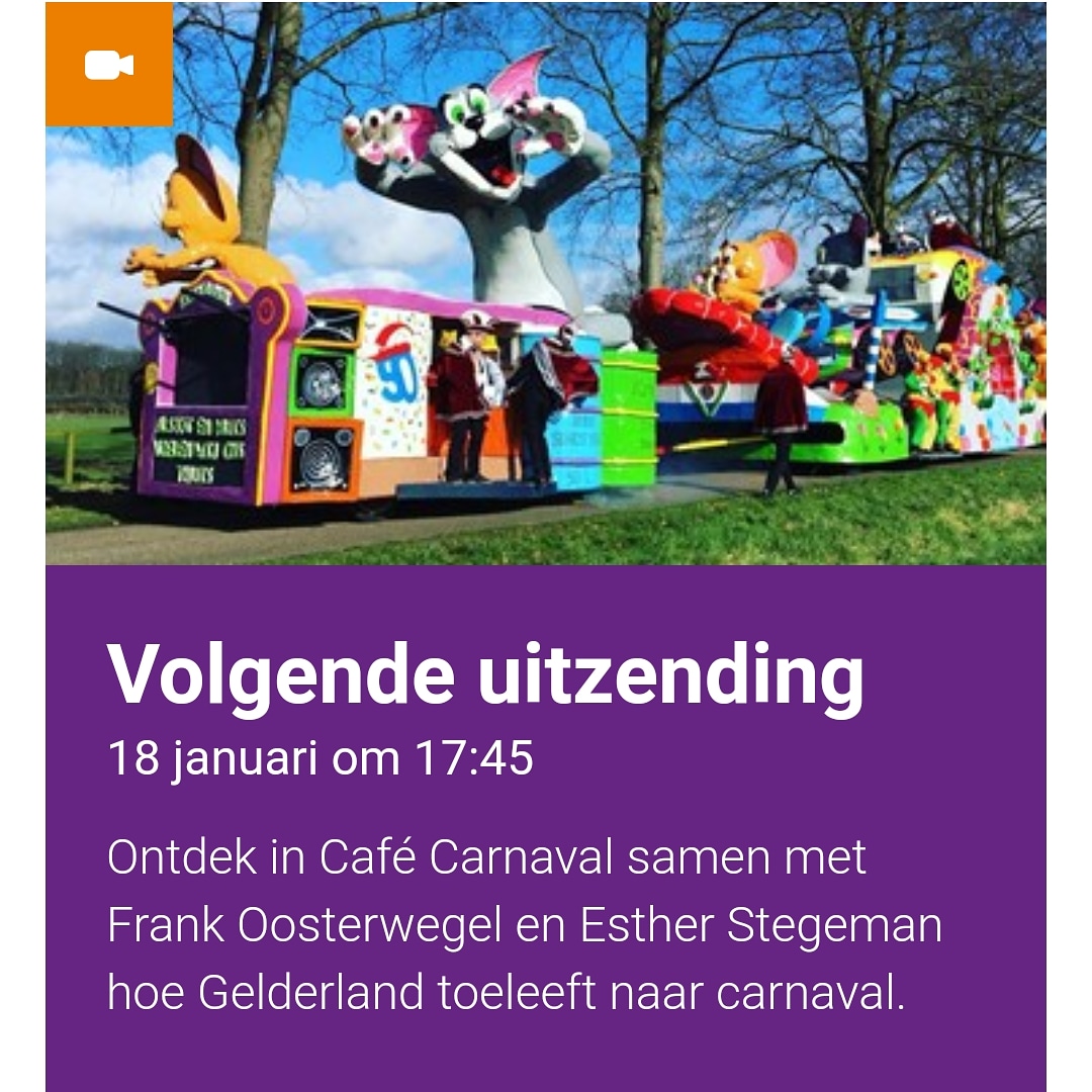 De11jes's tweet photo. Morgen op TV bij Omroep Gelderland de workshop carnavalswagen bouwen bij De 11jes! 

Café Carnaval
Tijd: 17.45 uur 

#workshop #jeugd #carnaval #wagenbouw 

Alle foto's staan online: 
https://t.co/MV95MoOmYt https://t.co/3TAt8U5xXS