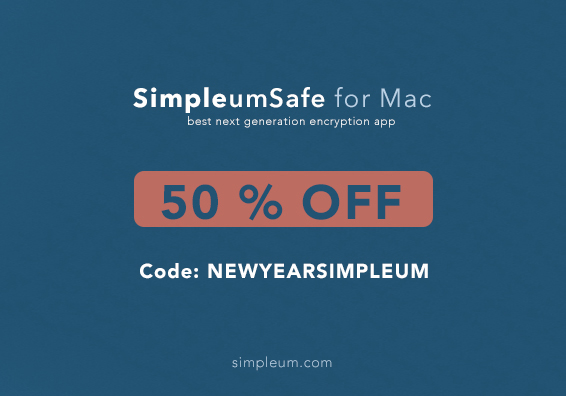 Simpleum's tweet photo. Heute gehts los: sichert Euch 50 % Rabatt auf die Verschlüsselungs-App SimpleumSafe für Mac! 
https://t.co/OgbuwLbwCG

#verschlüsselung #encryption #simpleumsafe #rabatt https://t.co/ksSrlr9Nvq