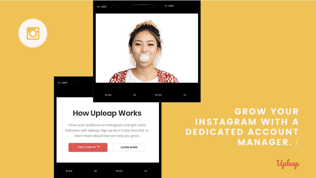 upleapdotcom's tweet image. Curious about getting an Instagram account manager? 🤓

How #Upleap works - and try your first 3 days free!: buff.ly/2Nr0nTS