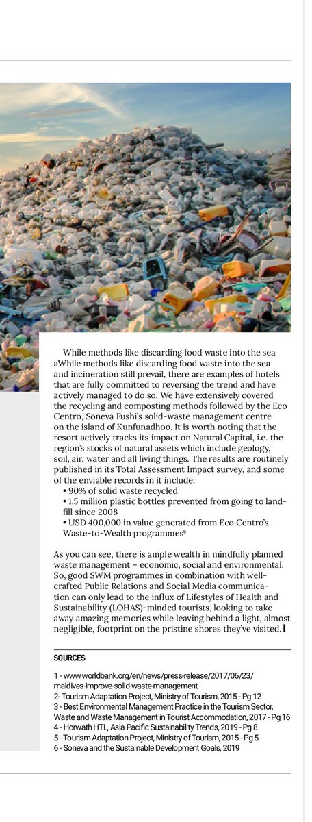 My article in the print magazine and e-zine #HotelierMaldives on #WasteManagement by #hotels in fragile ecosystems like the #Maldives. 

Thanks to Mohamed Mamhuh and the Perspective team for their support, and Prasad Gopalan for his encouragement and referral. #sustainabletourism