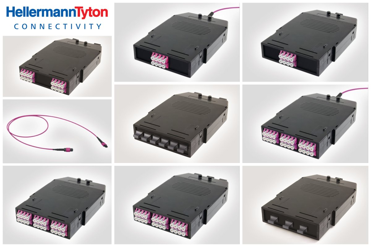 HellermannTyton's RapidNet LC Cassette with 8 Fibre MTP connectivity solution is designed to make installations quicker and easier by providing reduced installation times, efficient use of space, flexible configurations and high performance. Available across OM3, OM4, OM5 and OS2