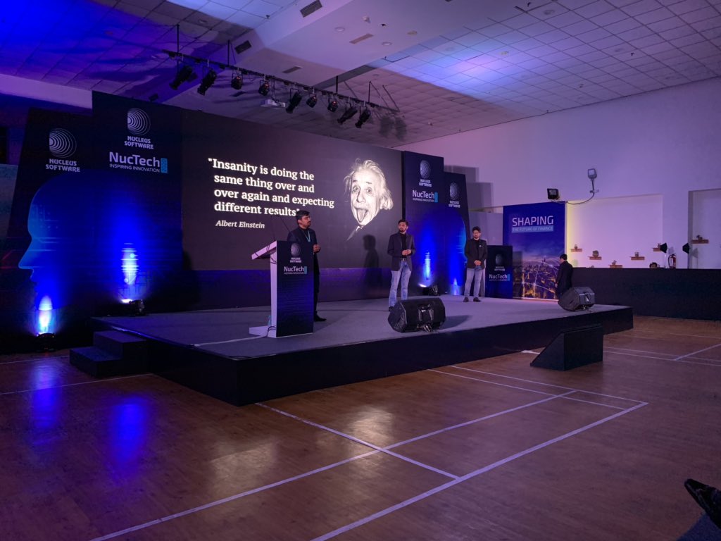 sanjeevkul32's tweet photo. #NucTech2020 @nucleussoftware Code Synthesis by trio Sandesh @sandesh3008 Prakhar @prakharunited and Saurav Verma @vrmasrv https://t.co/WwZWRQ5dYN