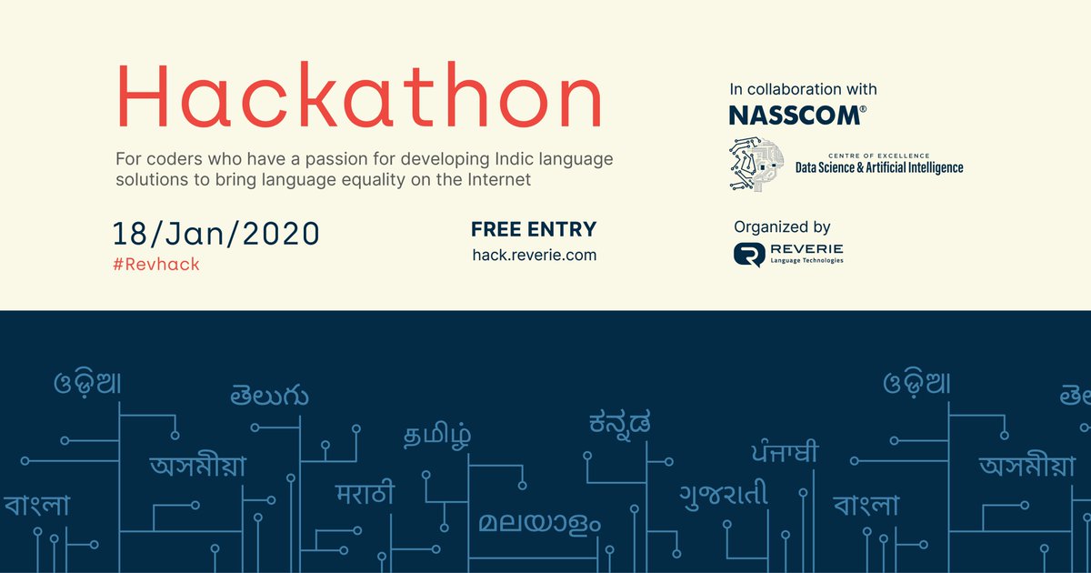 YourStoryCo's tweet photo. Indian language internet user base is estimated to reach 536M by 2021. Yet, there is very limited content in Indian languages today. Here’s your chance to bridge this language divide &amp; create Language Equality on the Indian internet.

Register for #RevHack
https://t.co/SUnNxbFJqf https://t.co/Phxv6izO1N