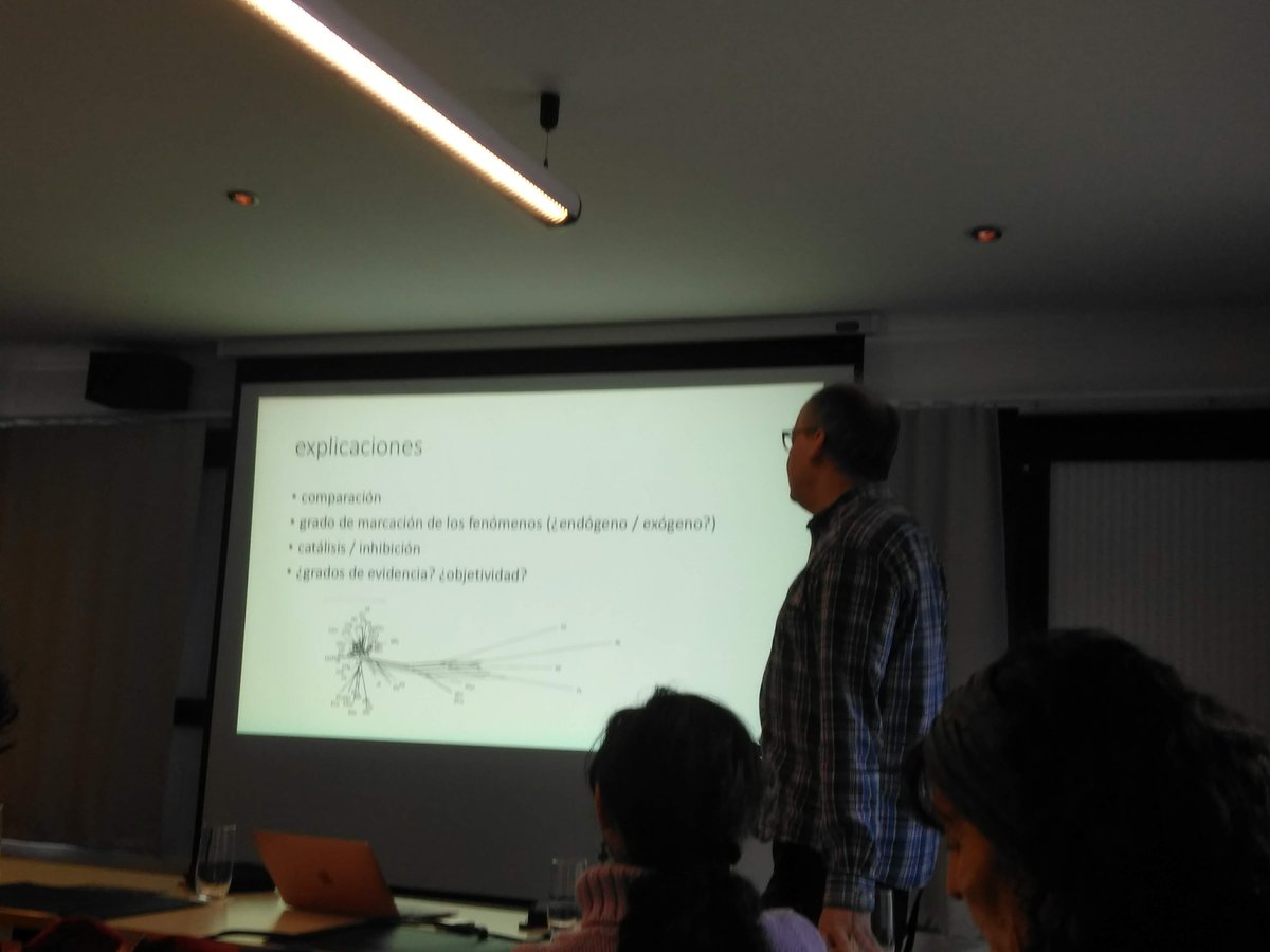 semevadlalengua's tweet photo. La sesión de conclusión de #ALPES3, a cargo de @JohannesKabatek y @mcastillolluch, ¡con su primer mapa hecho con software GIS! https://t.co/gXkBm7KoPu