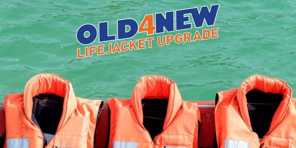 LifeSavingWA's tweet photo. Got some old lifejackets that are nearing the end of their life? We can help! π Head along to our upgrade event with @MarineSafetyWA tomorrow, 18th January, at Ocean Reef Boat Ramp from 9am to 10am. All the info's here: https://t.co/CNaD9KFvbx #savinglives #old4new #lifejackets https://t.co/0neR56ccN1