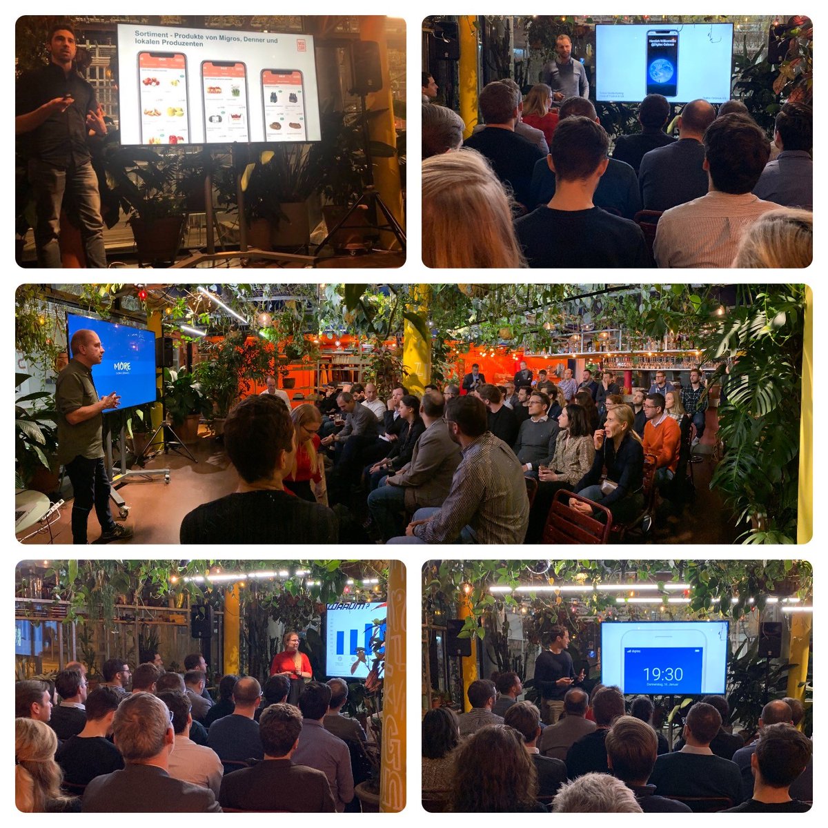 tobiasquelle's tweet photo. It`s all about mobile: Das war ein spannender Austausch mit > 50 Teilnehmer und Vorträgen von @jkrisch, @carpathia_ch, @miacar_ch sowie ein paar Einblicken von uns @digitec_de @Galaxus 
#morezh #mobile #handel #ecommerce #excomm https://t.co/PgDbvYNJgu