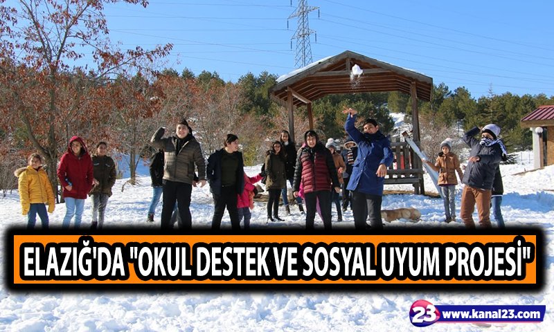 Elazığ'da "Okul Destek ve Sosyal Uyum Projesi"
kanal23.com/haber/egitim/e…