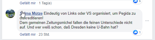 SvenIsHell's tweet photo. Genau, Pegida München wird "von Links oder VS organisiert" ! ! !
#killingbraincell #nopegidamuc #verhetzdichnicht https://t.co/VBJilldHOM