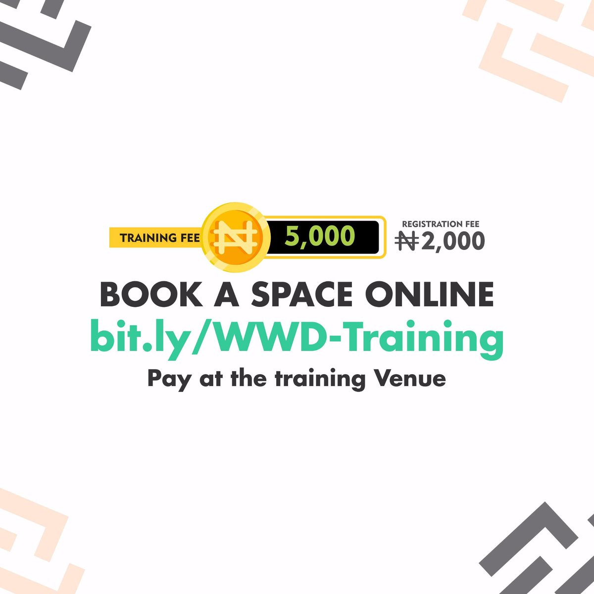 OptimusGrafix's tweet photo. You can pay online for the training via https://t.co/3qjAVgJtdF OR at the  venue.
Time: Monday, 20th of January, 2020

Location: 19, Iganmu Road, New Road Bus Stop, Behind Fidelity Bank, Orile, Lagos. 
#OptimusgrafixNg #OptimusAcademy #wwdtraining #wwdtraining2020 https://t.co/W5a2DGjRf5
