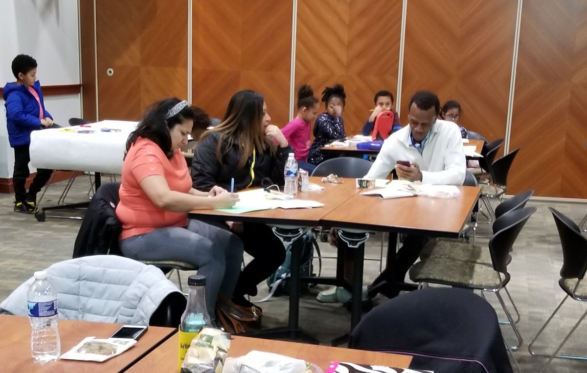 DMorethanjust's tweet photo. A night of parents from different schools coming together to get to know each other. Giving us input &amp; ideas. We had a great turnout! #FamilyEngagement #parentinput https://t.co/enGWVVjHjY