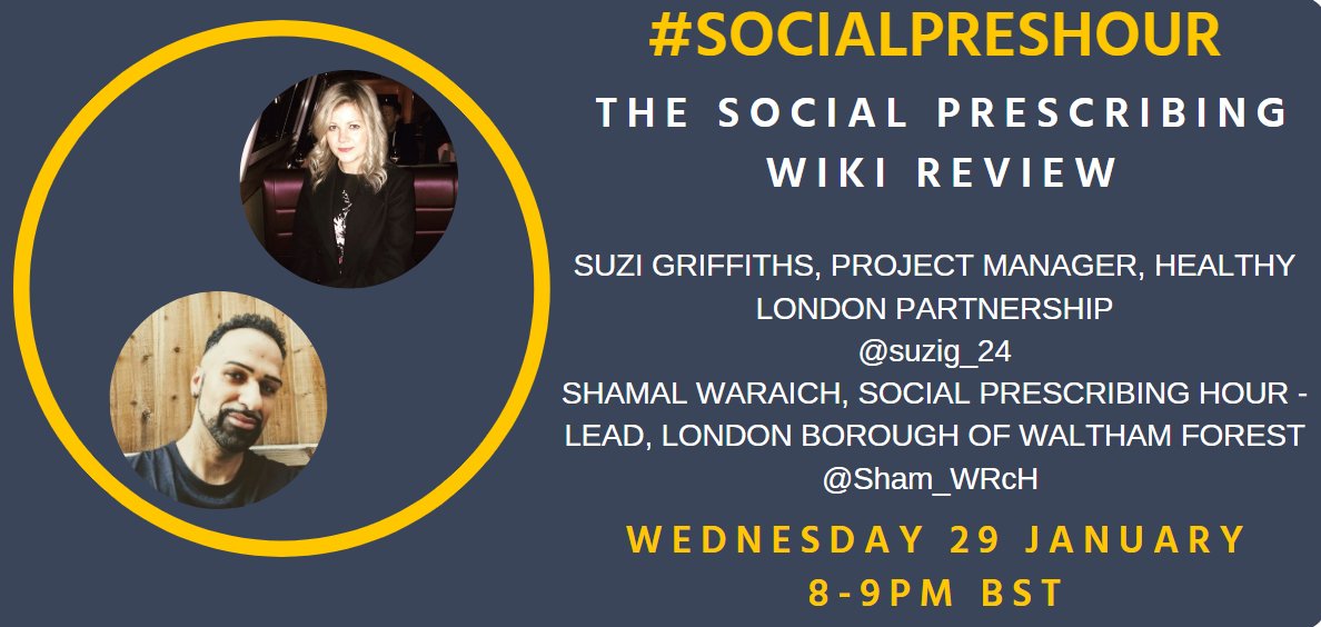 #SocialPrescribingHour tweet media