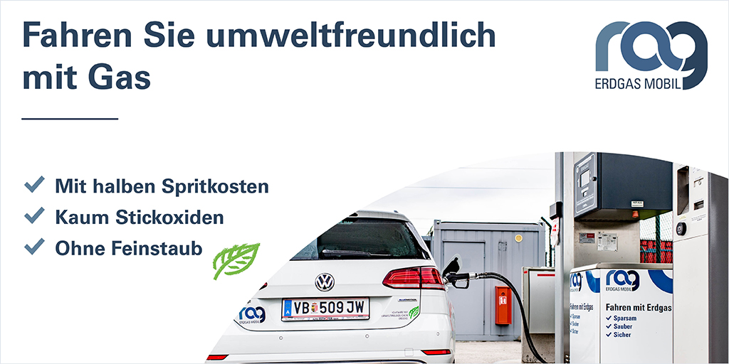 RAGAustriaAG's tweet photo. #CNG-Autos fahren günstig und umweltfreundlich: halbe Spritkosten, kein Feinstaub und kaum Stickoxide. Neueste Trends gibt’s jetzt auf der #Viennaautoshow, tanken kann man bei #RAGErdgasMobil Mehr Infos unter https://t.co/pRcAabhFq6 #RAGAustriaAG https://t.co/VL3Z99obdI
