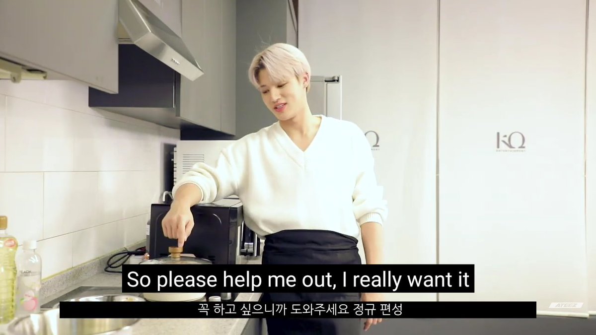 On Twitter Wooyoung Wants His Cooking Show To Be A Regular Thing Just In Case It Wasn T Clear From The 2837 Times He Said It Ansdkd He S So Cute Pls