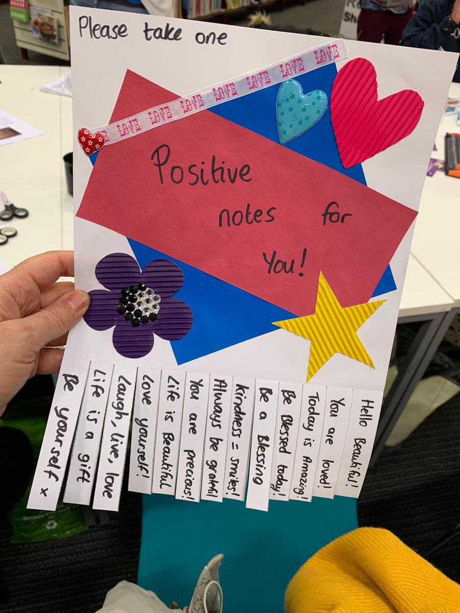 CreativeKindne1's tweet photo. The CK family continues to grow - really good turn-out yesterday, and lots of lovely things were made. 
Remember, if you are near the Central Library on a Thursday, between 10 &amp; 12, why not come in and say ‘hello’ ?!

#creativekindness #coventry #crafts https://t.co/C77wlvxnDJ