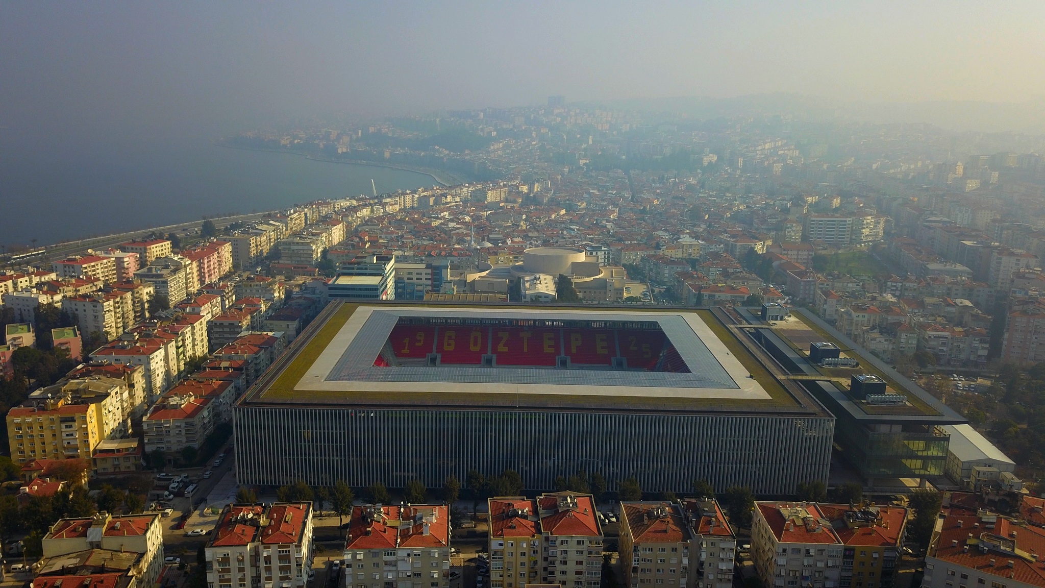 Trstadyumlar On Twitter Goztepe Gursel Aksel Stadyumu Foto Burak Buyukbayraktar Https T Co Lasafv7mgl Twitter