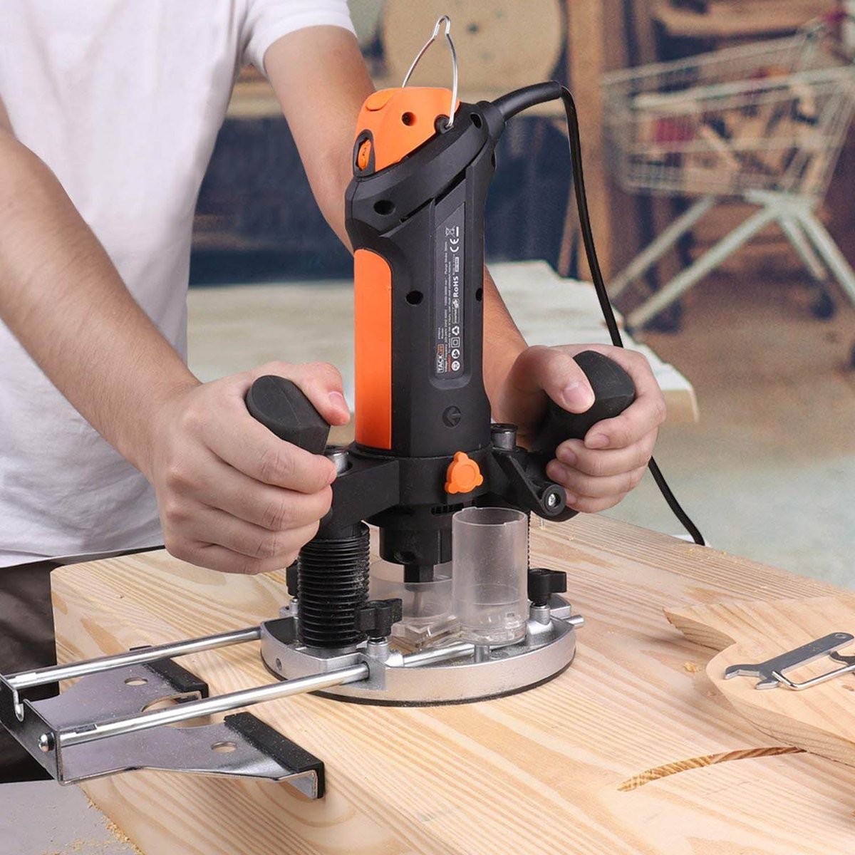 TacklifeS's tweet photo. La #Tacklife PTR01A-ES es una fresadora con una excelente relación calidad precio. Completa y muy fácil de manejar, es ideal para llevar a cabo todo tipo de proyectos. Una de las más interesantes.

#leroymerlin #ikea #decoracion #home #decolovers #deco #photography  #brico https://t.co/sMTBJsDFdK
