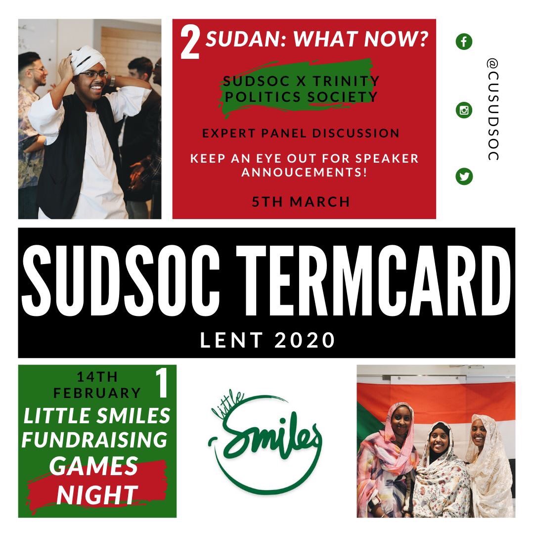 Cambridge University Sudanese Society Cusudsoc Twitter