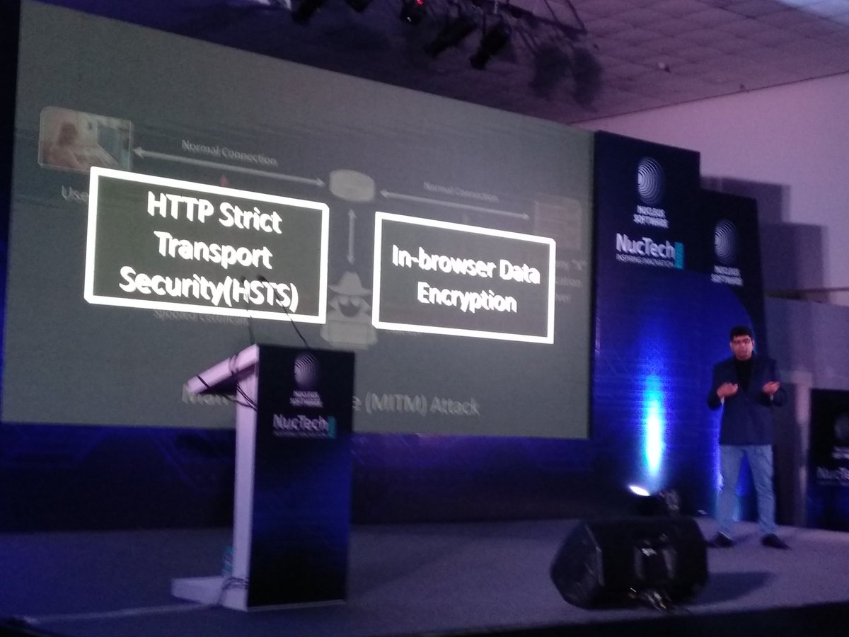 jpankaj's tweet image. Man in the middle (MITM) attack can be prevented with careful considerations #nuctech2020