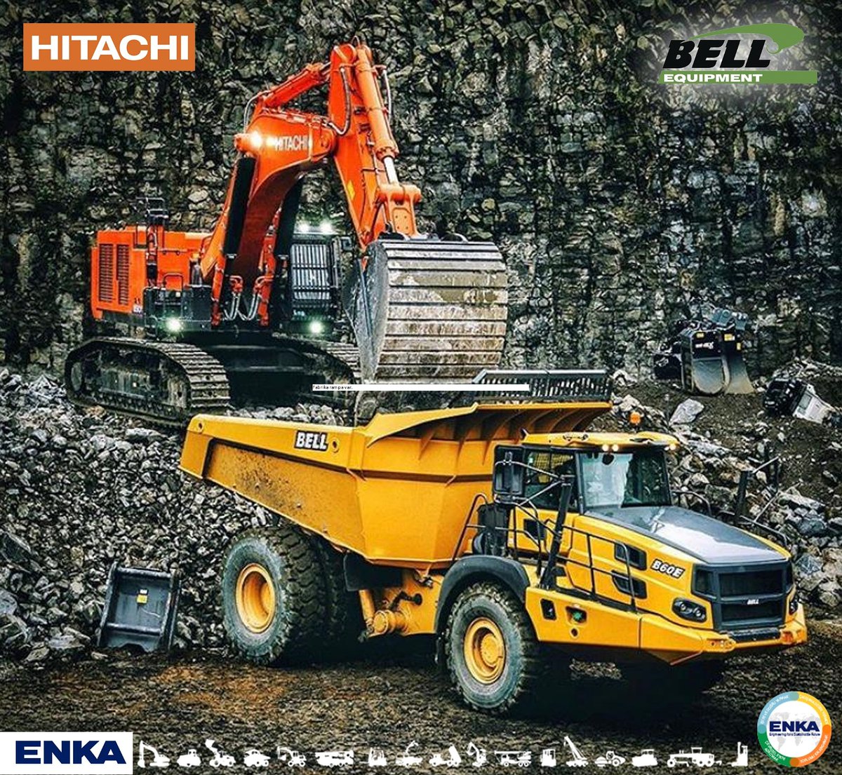 _enkapazarlama's tweet photo. HITACHI &amp;BELL Madenin En İyileri !!! #hitachi #kawasaki #dynapac #hbmnobas #bell #tcm #tailift #ctpower #xilin #palfinger #tadano #hitachisumitomo #mitsubishi #doenwater #tana #arjes #kohlersdmo https://t.co/yqo3Nxpn3L