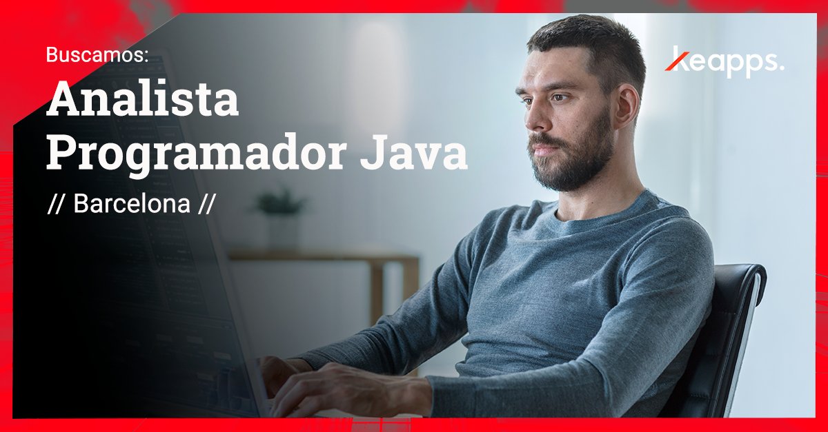 keapps_'s tweet photo. ¿Te gustaría formar parte de un interesante proyecto para el sector IT? 

Aquí lo tienes. -> https://t.co/aPu0qTgb7h

#Java #IT #KeappsJobs https://t.co/lWAwSTwypr