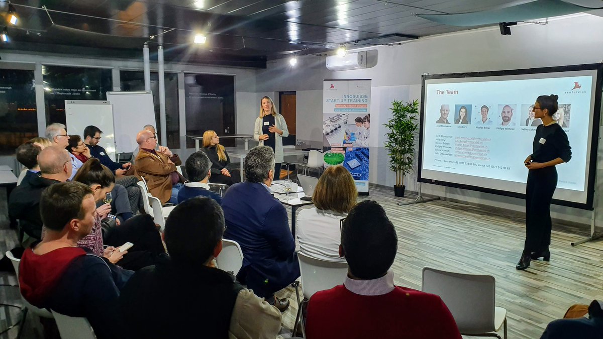 venturelab_ch's tweet photo. Thank you to all who joined us in Zurich or Lausanne at the trainer briefing events for the Innosuisse Start-up Training 2020! We are looking forward to continue working with you: https://t.co/jRVjNoAn8L 

#Innosuisse #techstartups #entrepreneurship #Switzerland #swissstartups https://t.co/M2QS2VZ2a2