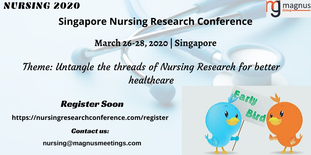 NursesConf's tweet photo. @NursingConf2020 - Open platform for all the #nurses, #nursingprofessionals, #nursingresearchers #nursing_experts, #nursesinallfields, #Students. Don't wait! Early bird closes soon!
Register here: https://t.co/WTmT8FJc39
#NursingResearch2020 #NursingConferences2020 #nursring2020 https://t.co/jUtcM8vgqF