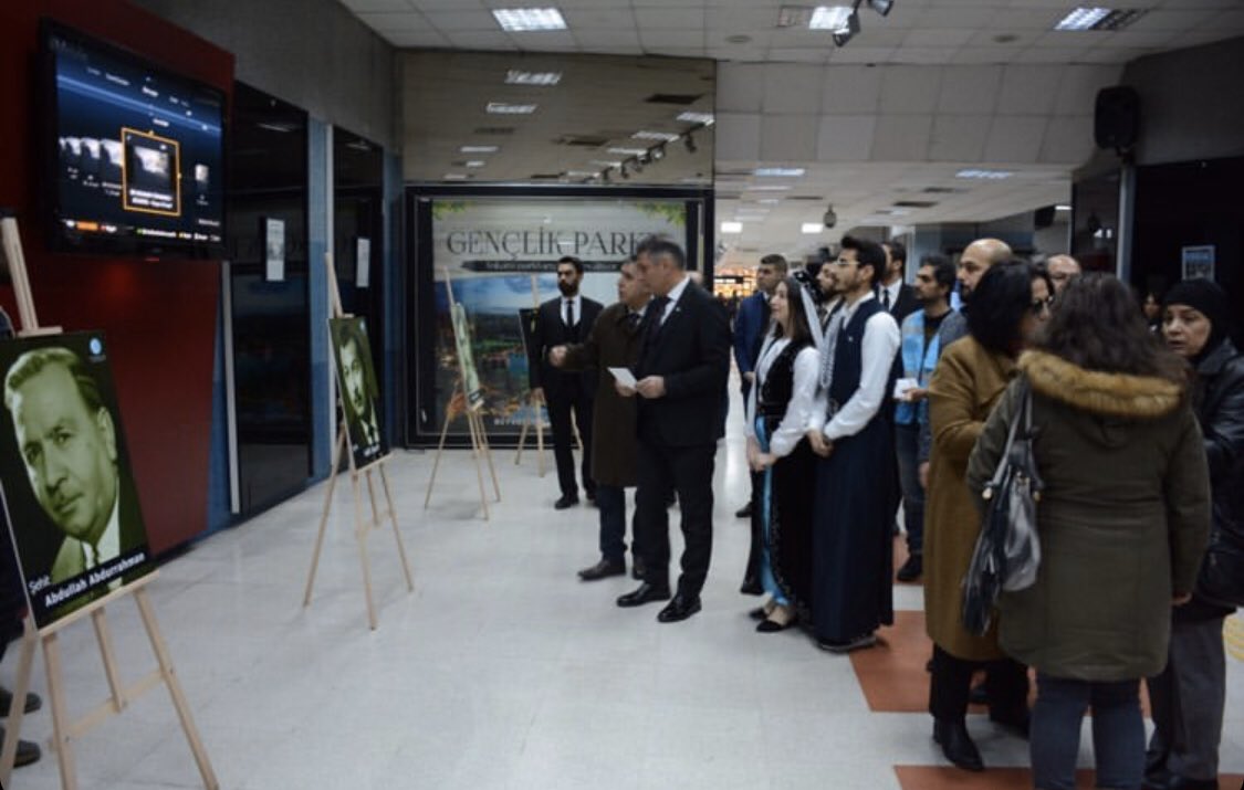 Türkmen Şehitler Günü #Ankara ITC li gençlerimiz Kızılay metro sergi ...