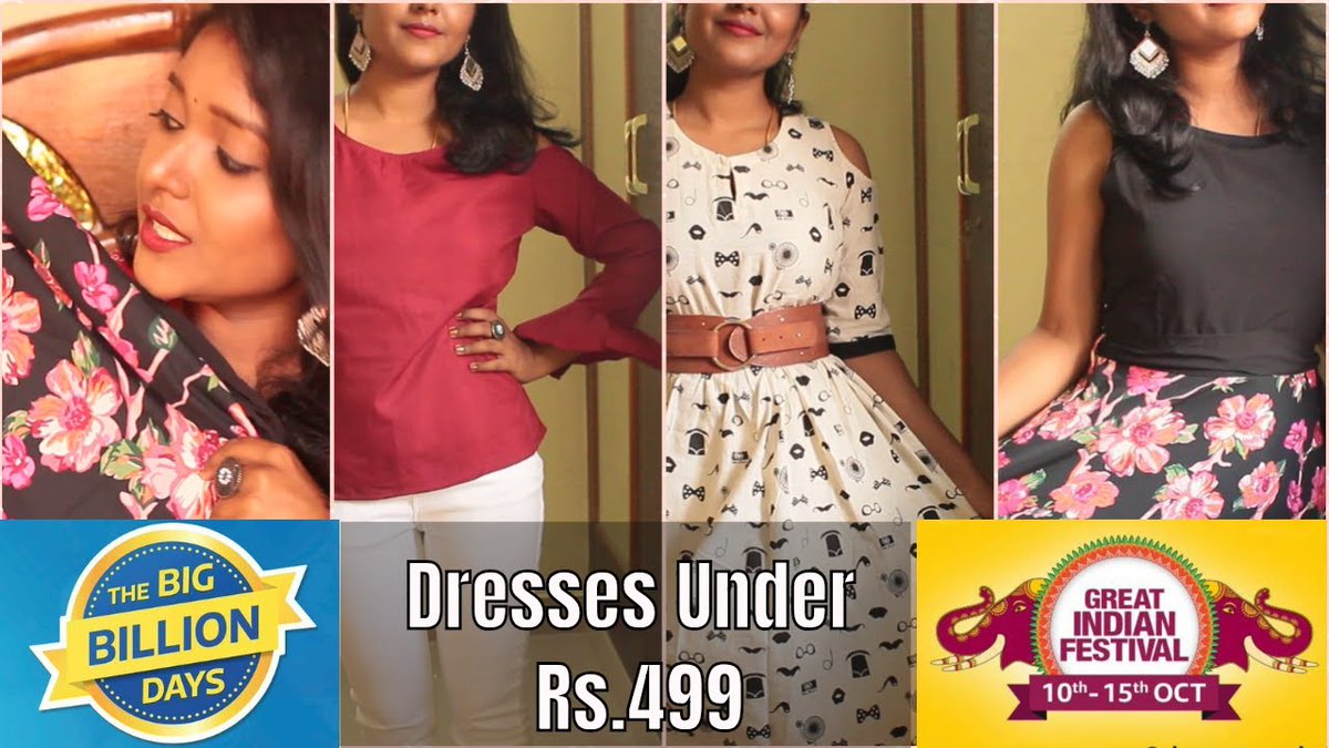 Dresses Under 499 RS ! ONLINE SHOPPING HAUL 
#haul #fashion #makeup #shopping #tamilyoutuber #indianyoutuber #beautywithease #belgium #shoppinghaul #tamilvideo #Brussel #shoppinghaultamil #tamil #tamilvlogs #AmazonGreatIndianSale #flipkarthaul
youtube.com/watch?v=N_WsZ4…