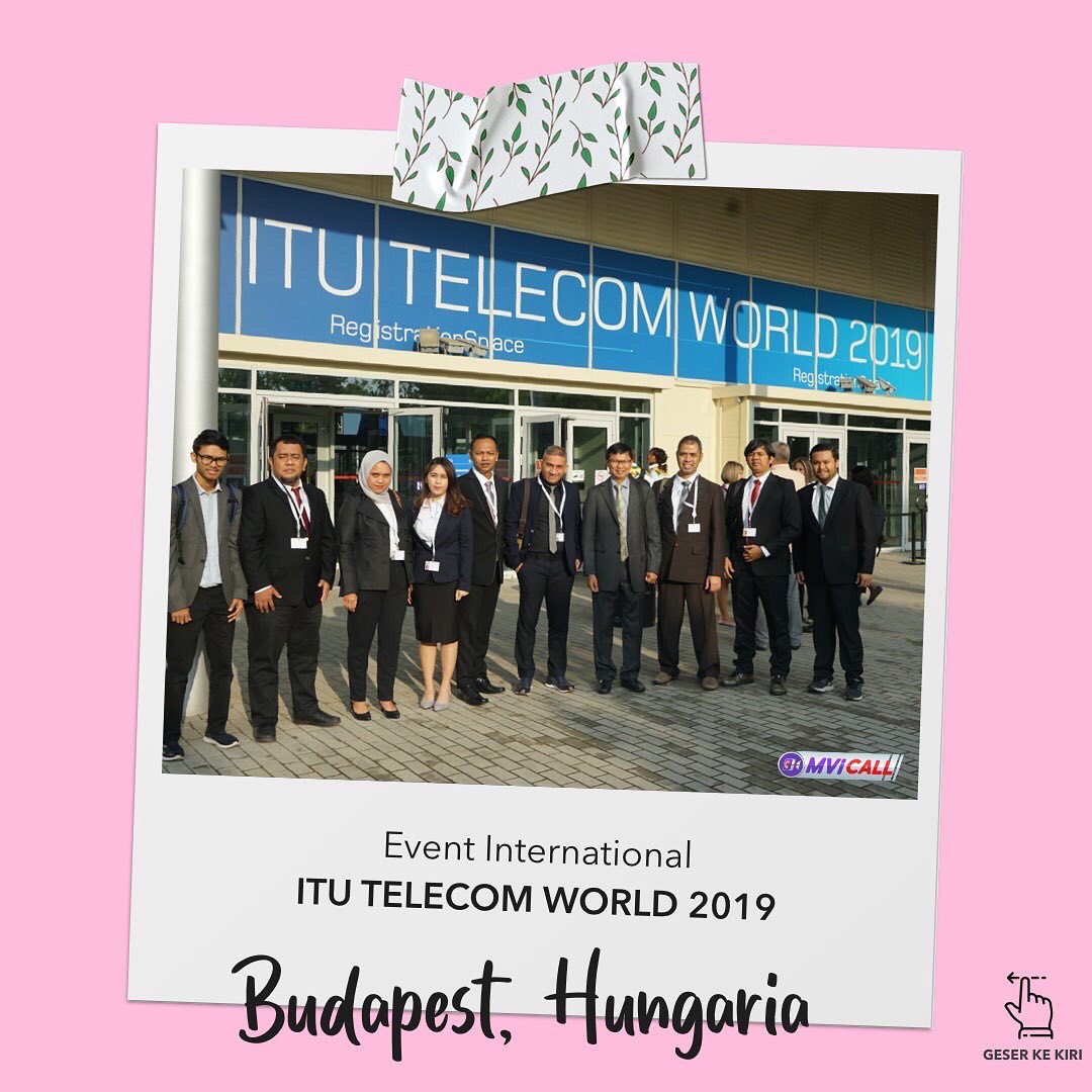 mvicall's tweet photo. Guys, throwback saat 2019 sebentar yuk!
.
Pada September lalu, MViCall mendapatkan kesempatan untuk ikut berpartisipasi di Pavillion Indonesia dalam event internasional; ITU Telecom World di Budapest, Hungaria.

Pada event tersebut, banyak sekali yang tertarik dengan MViCall loh! https://t.co/5SgI35vT5v