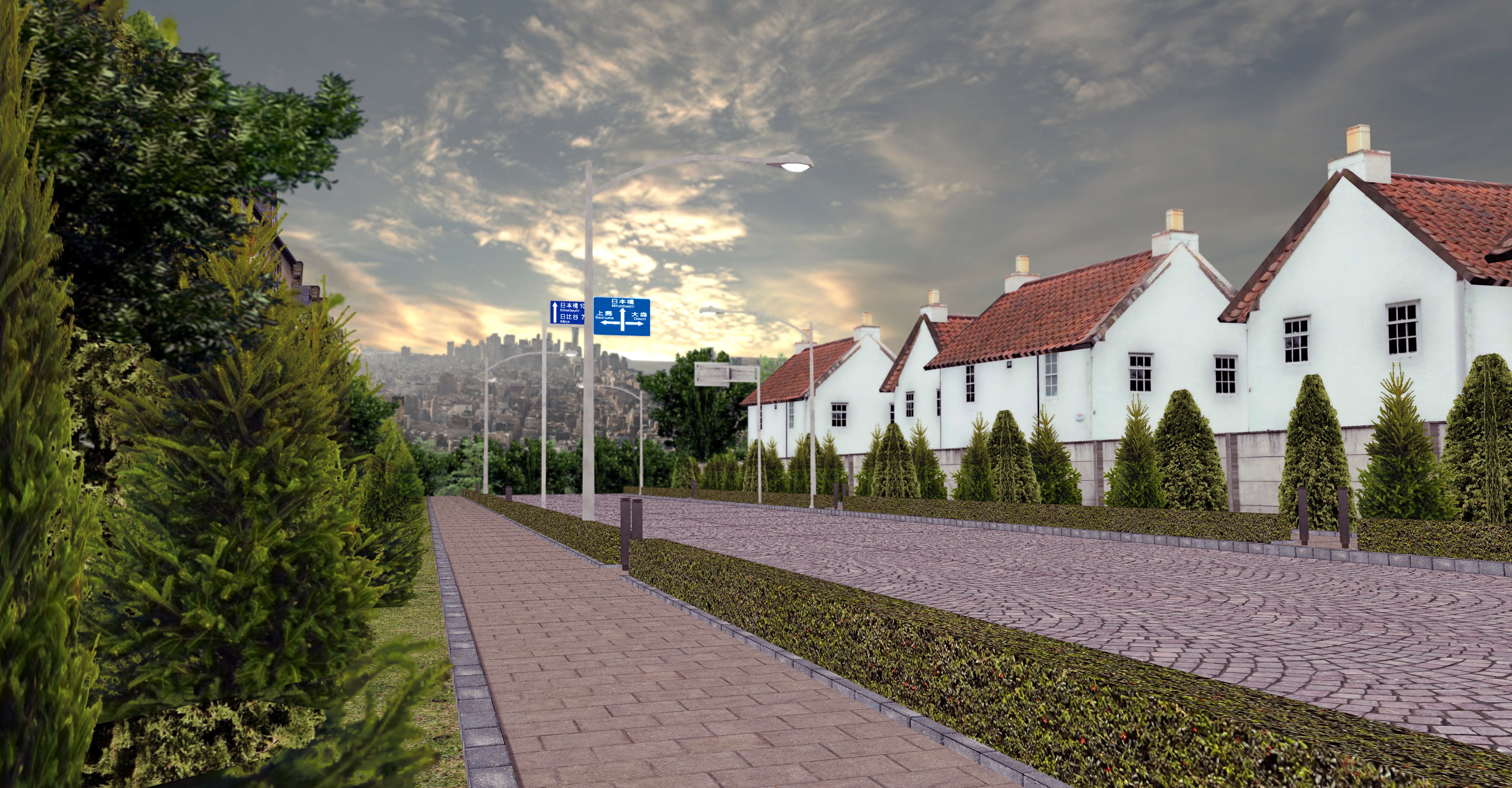 渴霧享樓 Cm3d2紳士 都市山道 背景完成 Cm3d2 Com3d2 Mmd T Co Vlc3owafop Twitter