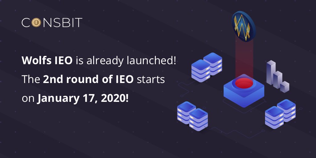 Dear users! 
Today starts 2nd round of IEO on Coinsbit Exchange! 

1 WLF = 0.25 USD
You buy tokens with 20% discount : 

🔸 coinsbit.io/ru/ieo-list/WL… 

Telegram : t.me/wolfsgroup
Website : wolfs.group

#cryptocurrencies #blockchain #bitcoin