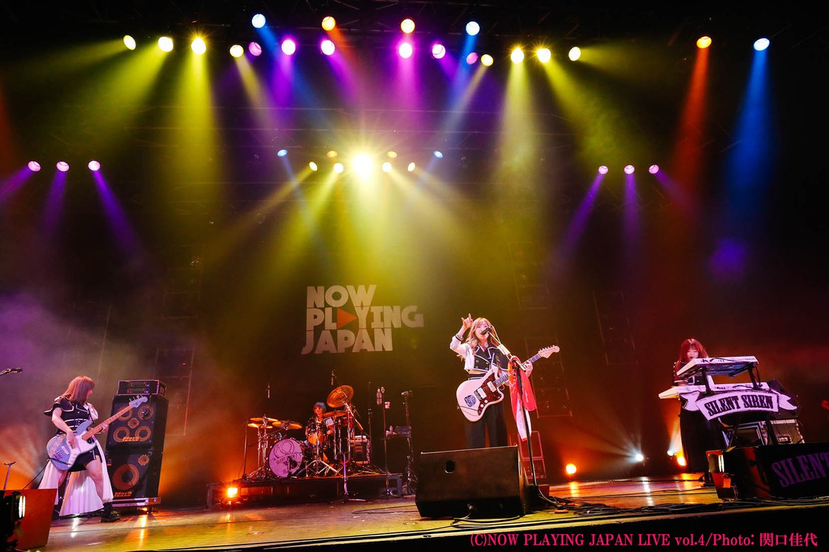 spaceshowertv's tweet photo. ／
今夜22時～ #スペシャ は
NOW PLAYING JAPAN 
LIVE vol.4
＼

12/8(日)TOKYO DOME CITY HALLにて開催されたライブイベント『#ナウプレジャパン vol.4』の模様を放送！
出演👉 #サイダーガール #SILENTSIREN #藤巻亮太 #GANGPARADE https://t.co/AwIZqpLpZA