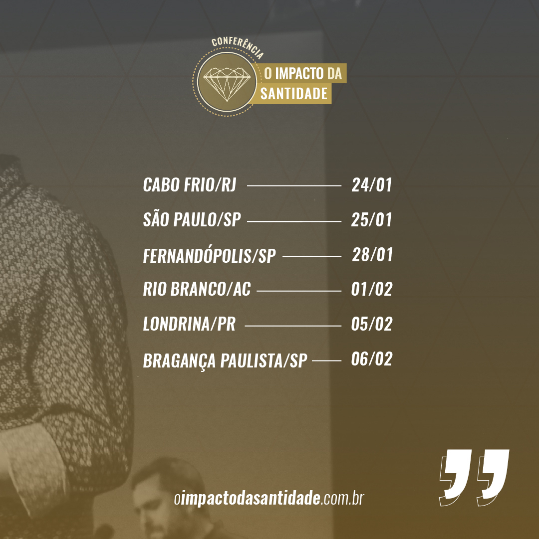 orvalhopontocom's tweet photo. Em 2020 participe da Conferência O Impacto da Santidade na sua cidade. Confira a agenda completa e faça a sua inscrição no link da bio. #santidade #conferencia #oimpactodasantidade #orvalhocom https://t.co/HRngSzbKnF