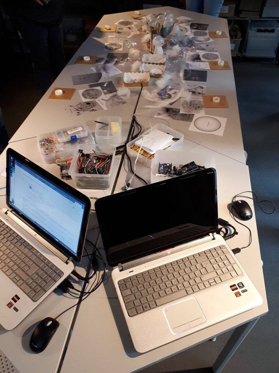 spatialsparks's tweet photo. What a great place! From playing around with Arduinos to making your own sun @raumschiff_org! Check them out and support their idea :) #cswinterschool https://t.co/bcdd8yGcAl