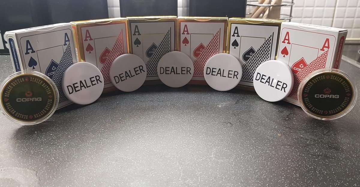 ColdstreamPKR's tweet photo. 1 week to go until game 7 of the season. New cards and dealer buttons will be in play. @copagoficial #ColdstreamPKR
♥️♣️♦️♠️ https://t.co/1xkc9qjqB5