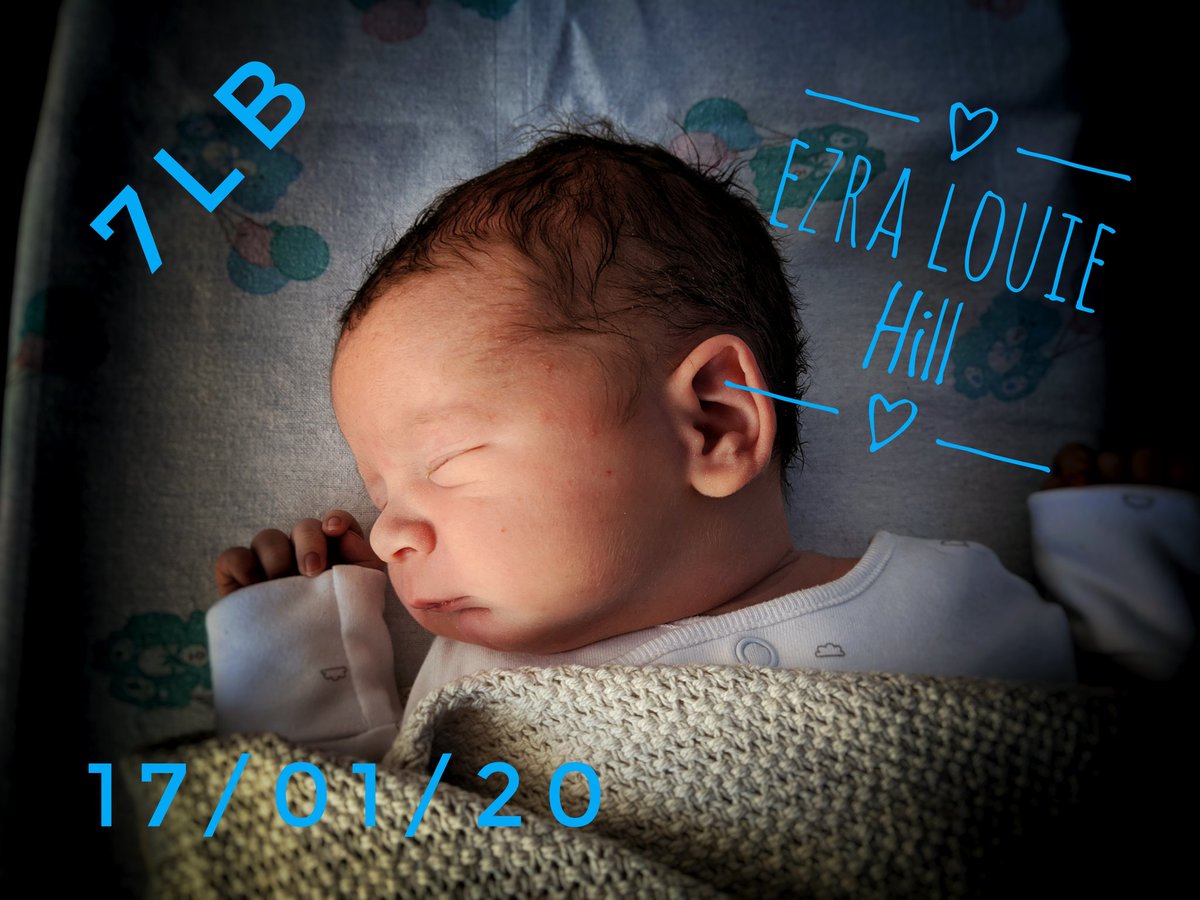 phill2806's tweet photo. Welcome to the world wee man 

#GodisGr8 
#prouddad 
#newestedition https://t.co/IYWX4vWvcy