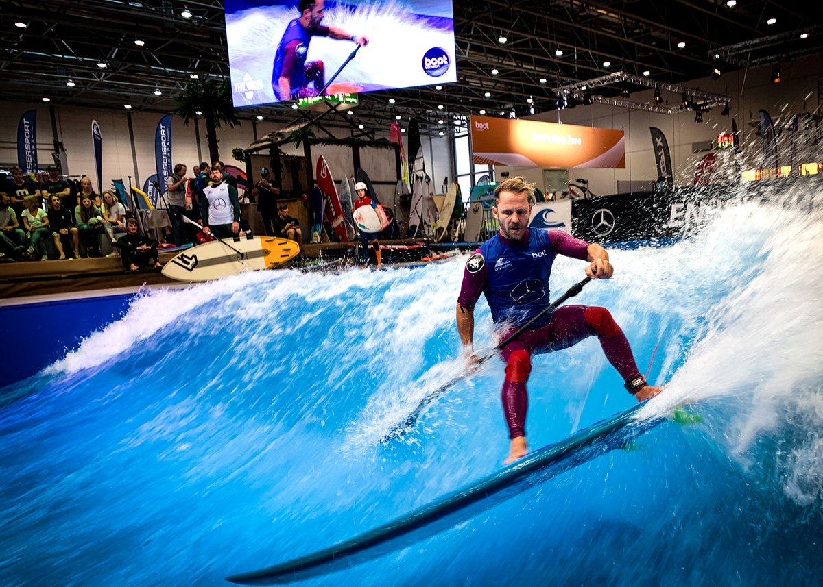 Das zweite Messe-Wochenende der weltgrößten Wassersportmesse boot Düsseldorf steht ganz im Zeichen der Stand Up Paddler. Die Messe Düsseldorf hat gemeinsam mit SUP-Event Veranstalter Superflavor die besten Stand Up Paddler  #bootduesseldorf superflavor.de/sup-elite-atar…