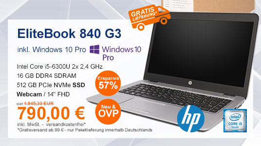 Insolvenzware eines bekannten Reiseveranstalters eingetroffen!
HP EliteBook 840 G3 für nur 790 €:
itsco.de/notebook-hp-el…

Du erhältst unseren Newsletter noch nicht?
Dann schnell anmelden: itsco.de/newsletter
