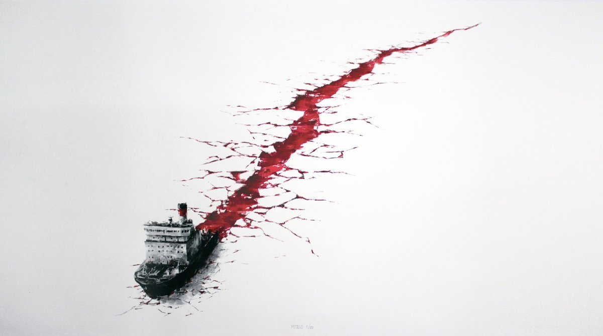 Vizeversa's tweet photo. Pejac, un artista callejero que nos hace reflexionar con cada una de sus obras cargadas de crítica social e ironía. Echad un viztazo a su web porque merece la pena! 👏👏👏#vizeversa @Pejac_art #art #creatividad #pejac #works #creativity #artist
https://t.co/ba66FHImWl https://t.co/ewIgX3Y4A5
