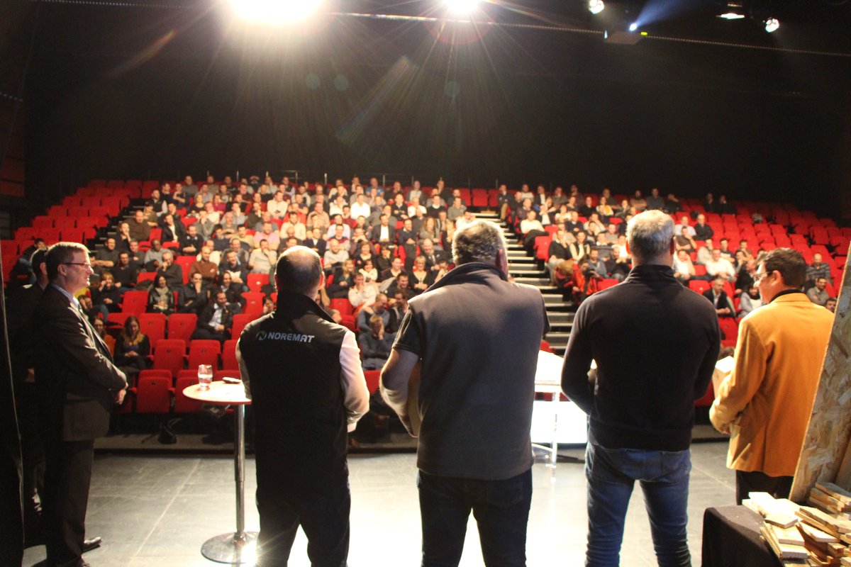 Noremat_'s tweet photo. Traditionnelle Assemblée Générale #Noremat !
L'aventure continue, avec cette 39e année de croissance consécutive. 💪💪👏 https://t.co/jn7nDbtnfi