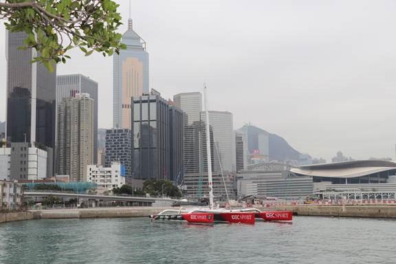 A_Giorgini's tweet photo. #Sports: All the best to French sailboat racer @FrancisJoyon who is departing tomorrow to set a new #TeaRoute record on this legendary route between #HongKong and #London! #IDECSport #Sailing https://t.co/3E87HiRIyH