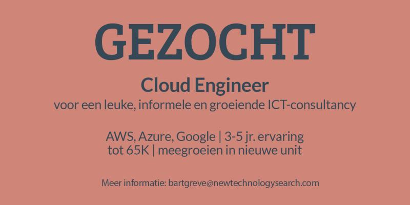 gvkampen's tweet photo. Onze opdrachtgever gaat van start met een nieuwe business unit gericht op Cloud Engineering. Ben jij een Cloud Engineer en wil je meebouwen aan &amp; meegroeien met deze club? Stuur mij een DM, we komen graag in contact met jou!
#cloudengineer #aws #azure #search #werk #ondernemen https://t.co/5BT2iaXxbp