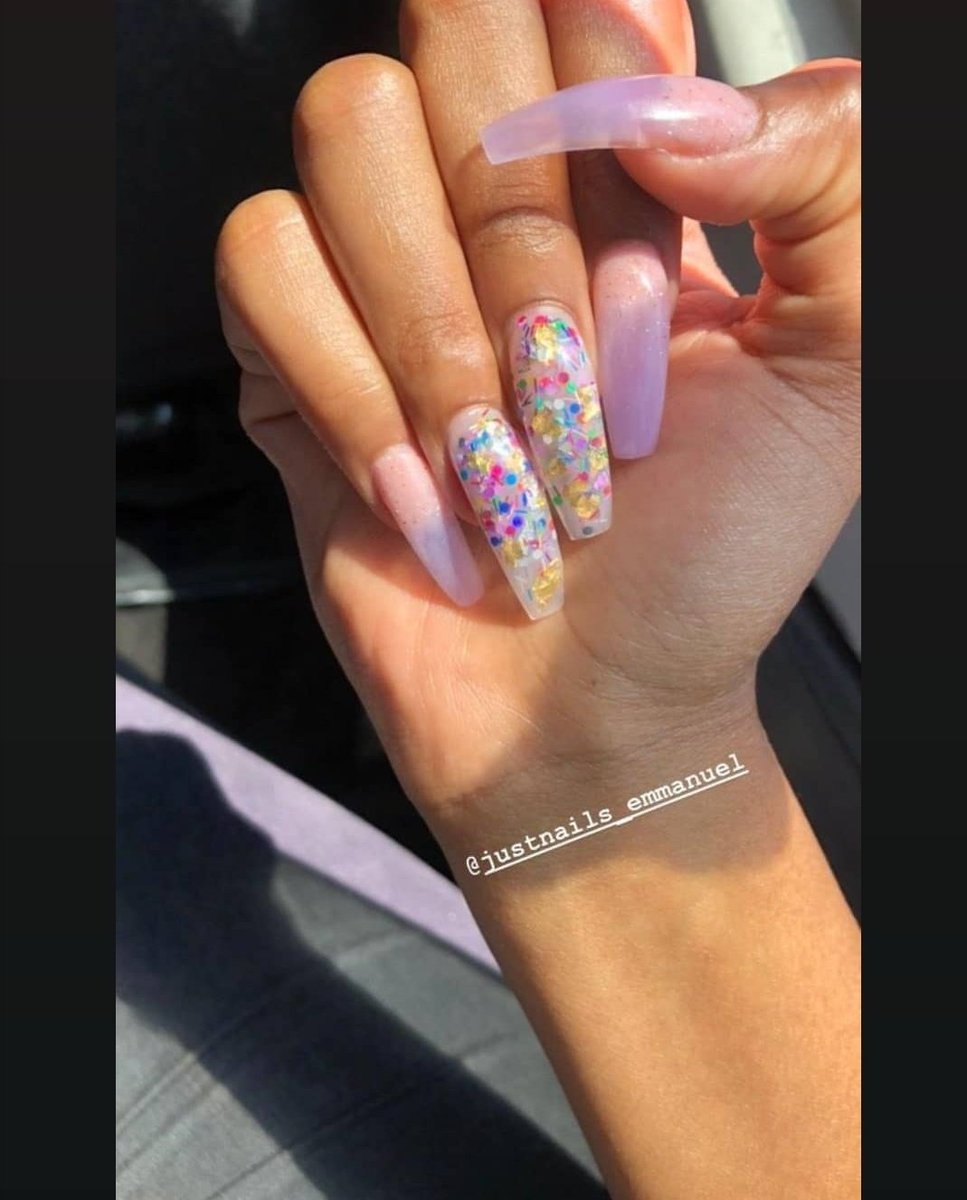 JustNailsSA's tweet photo. #FridayThoughts on this set of #JustNails?? You can #AskAMan to get your own set😛😛💜 https://t.co/ecZe3AEs0j