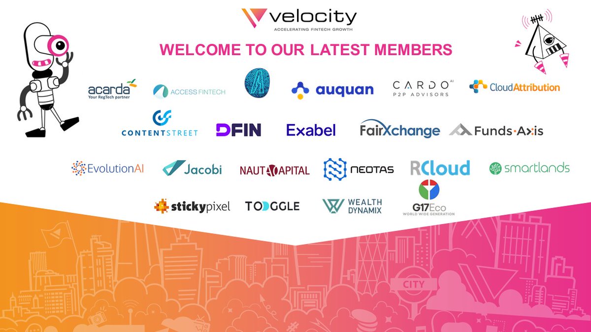 IAEngine's tweet photo. We're thrilled to welcome the newest 21 innovative #IAFintechMembers joining @IAVelocity's growing #Fintech community:
#AcardaServices @AccessFintech #ActualIntelligence
@tradewithauquan @CARDO_AI #CloudAttribution
#CONTENTSTREET
Find out more: https://t.co/MZ5ZCiumeK https://t.co/L0E7zhnAff