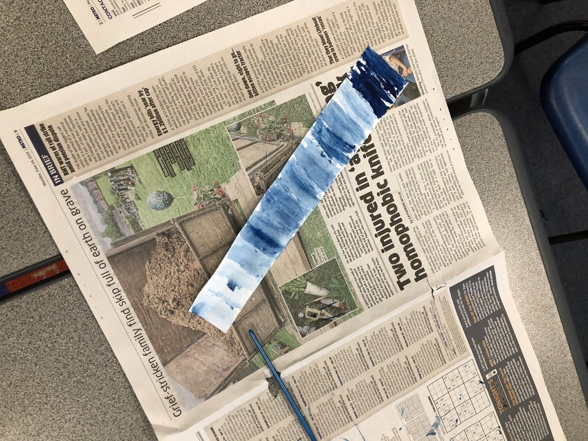 A relaxing afternoon learning how to use shades of blue watercolour to create effective polar bear art