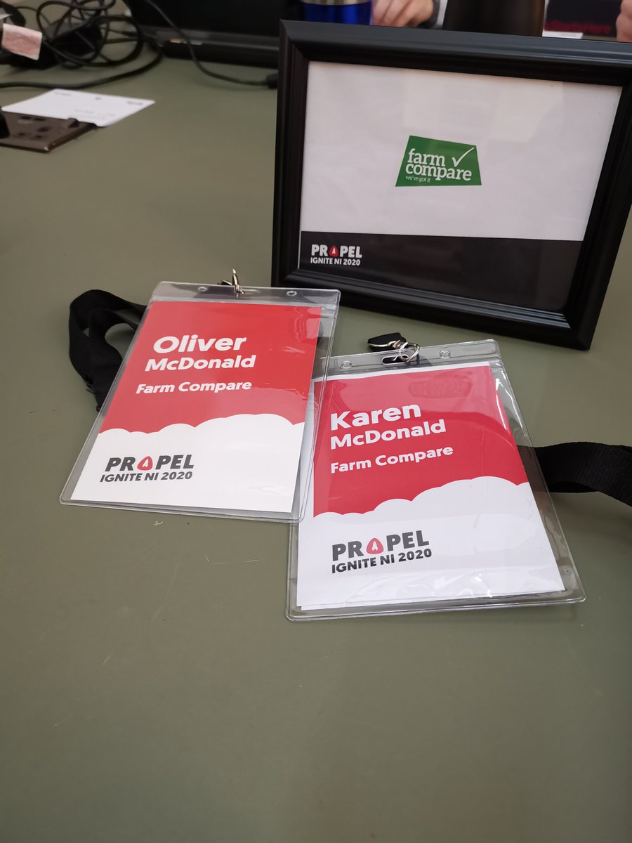 FarmCompare's tweet photo. Week one complete β
#Propel2020
Fast thinking & quick learning were required but the #FarmCompare team have been enjoying every minute of the first week on @IgniteAccelNI Propel programme 2020.
Read about our experience so far in our latest blog post: https://t.co/egGw4lMKpE https://t.co/aGmp8hjfLT