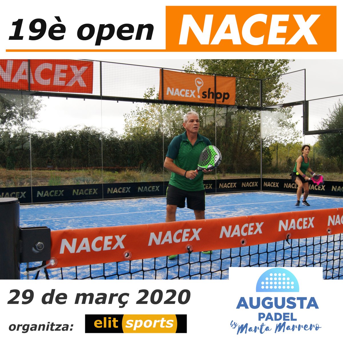 Padel20Torneig's tweet photo. ‼️Reserva't la data‼️
29 de març, 19è open @nacex_ @padel20 a @AugustaPadelStQ
Ben aviat més info....
#Padel #torneigpàdel #torneopadel #SantCugat #diumengepadel #domingopadel #esport #deporteyfamilia #torneigpàdel #opennacex https://t.co/mhu51kU7cF