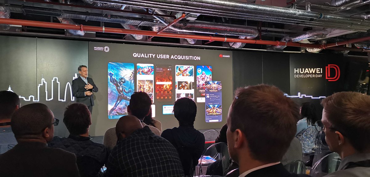 RedCLondon's tweet photo. A massive thank you to @Huawei for inviting the Red C team to the #HuaweiDeveloperDay yesterday!
Some great industry insights offered by @HuaweiMobile as they introduced their development plans for 2020 and exciting new technologies! #Huawei #innovation #tech #developers https://t.co/SwBbmHrexd