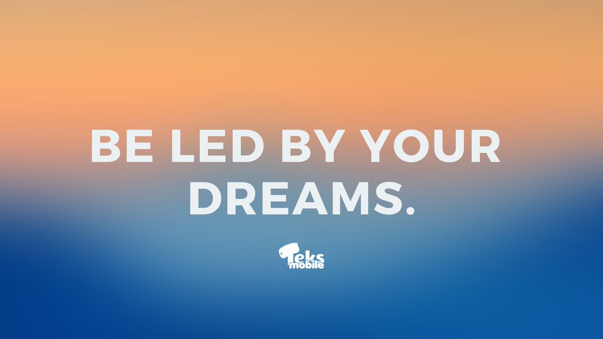TeksMobileAus's tweet photo. Don't give up on your dreams.
Pursue them.

#FridayThoughts #FridayMotivation #FridayFeeling #FridayVibes #FridayFunday #MotivationalQuotes #InspirationalQuotes https://t.co/0yfZeM3wVw