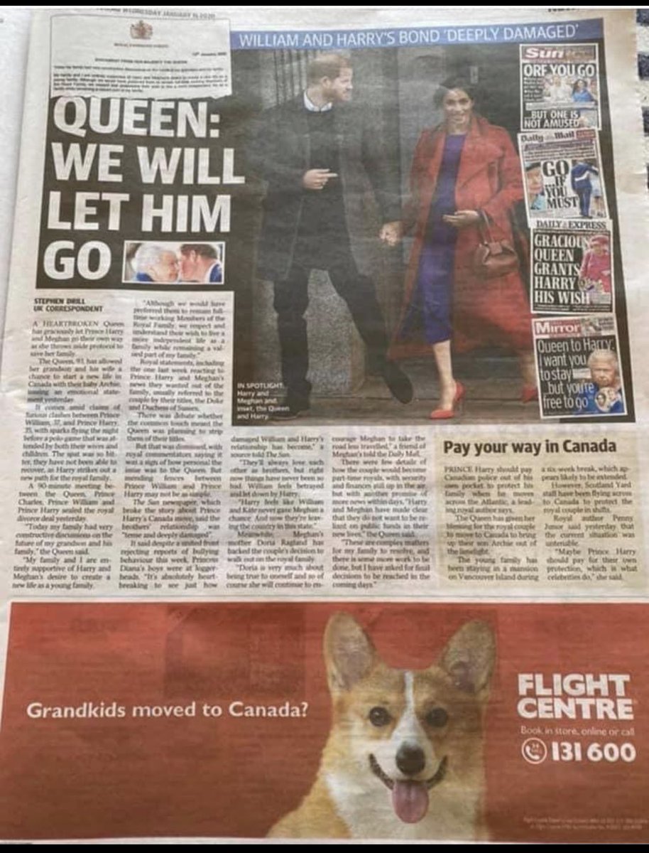 Tomsetter's tweet image. Great ad by Flight Centre